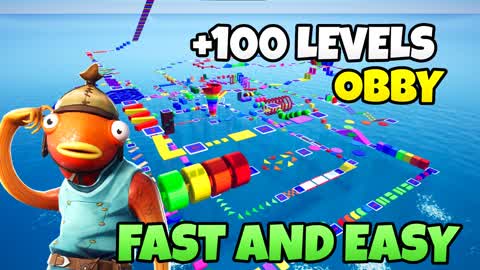 +100 LEVEL OBBY PARKOUR! 🚀🌟
