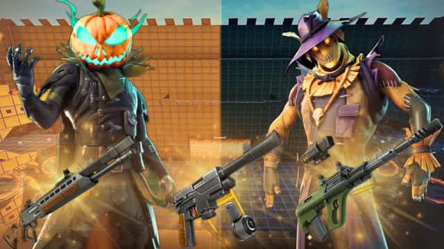 Pumpkin VS Scarecrow OG Fun Red VS Blue