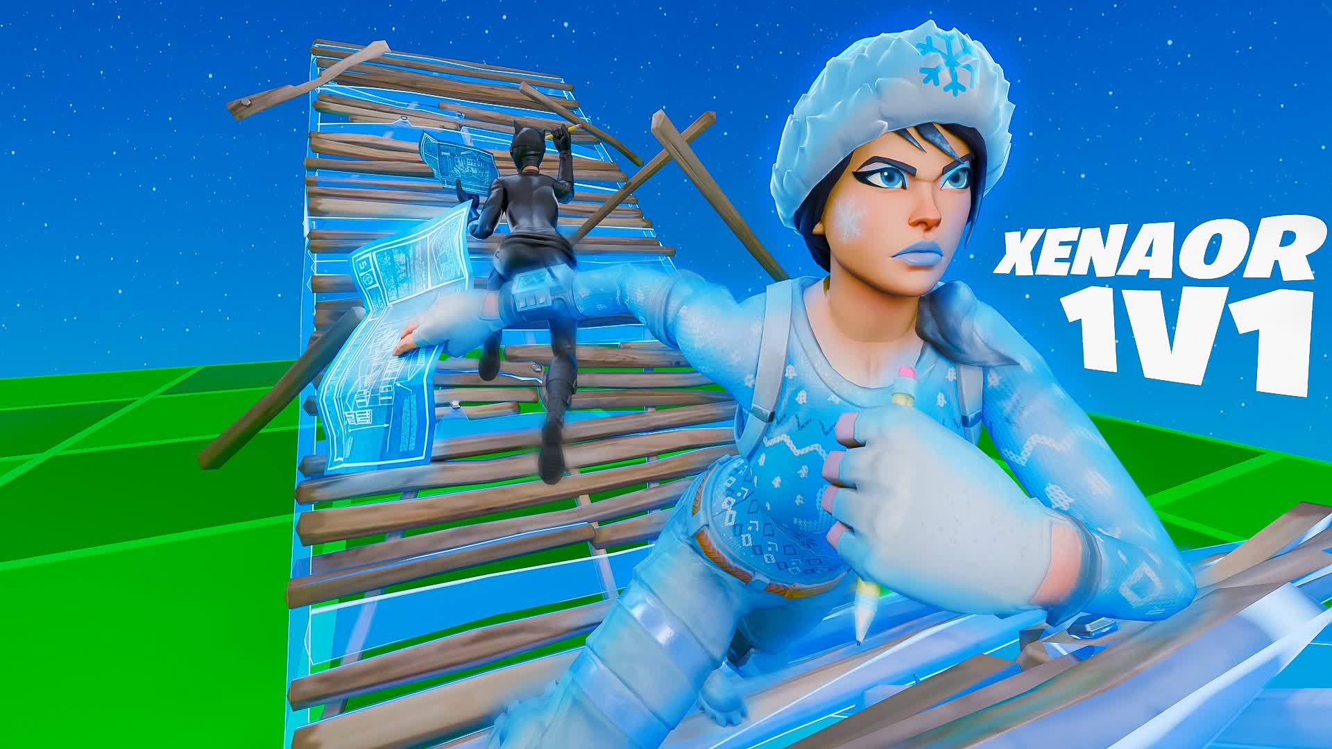 🎃XENAOR 1V1 BUILD FIGHTS (200 PUMPS)