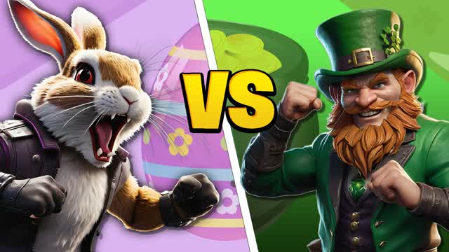 🐇BUNNY VS LEPRECHAUN🍀