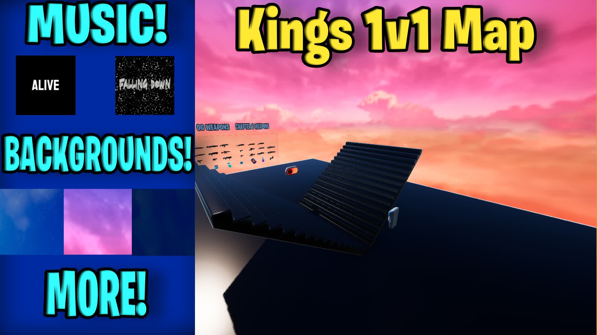 KING ZACHS MUSIC 1V1 MAP!