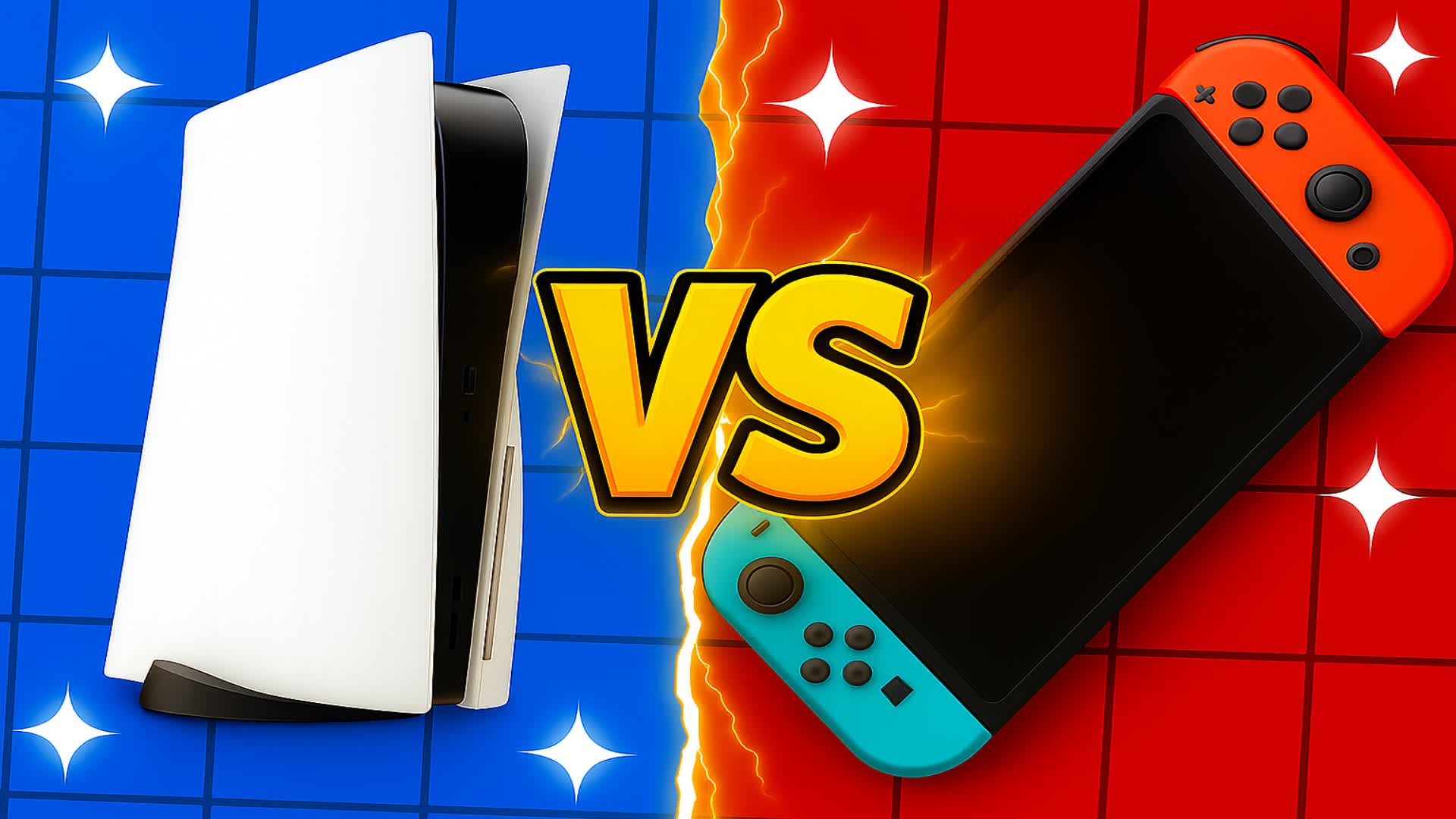 EPIC PS5 VS SWITCH RED VS BLUE🔴🔵