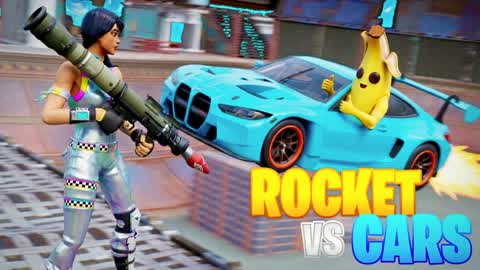 Rockets VS Cars WRECKED