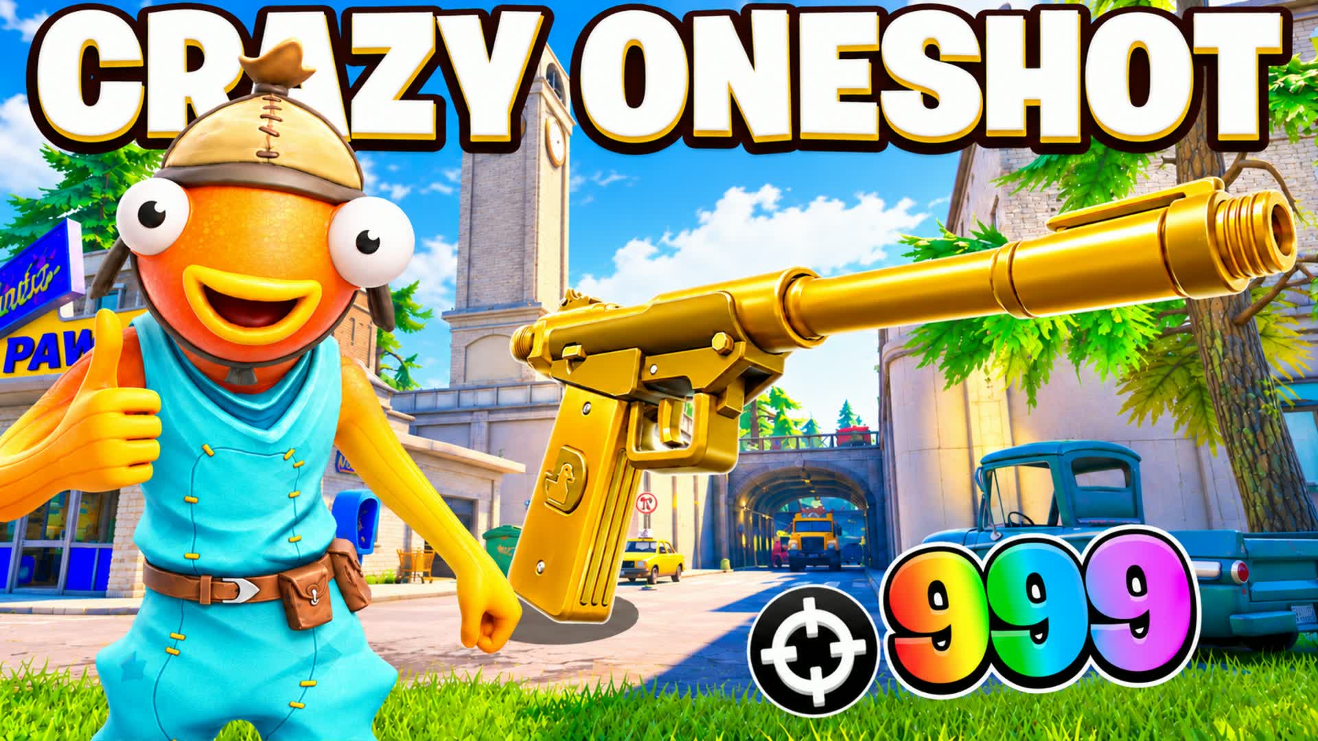 CRAZY TILTED GUN GAME π« ONE SHOT π―