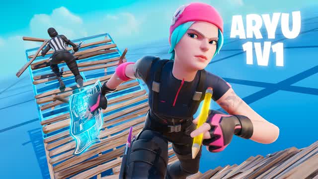ARYU 1V1 BUILD FIGHTS (200 PUMPS) 🎯