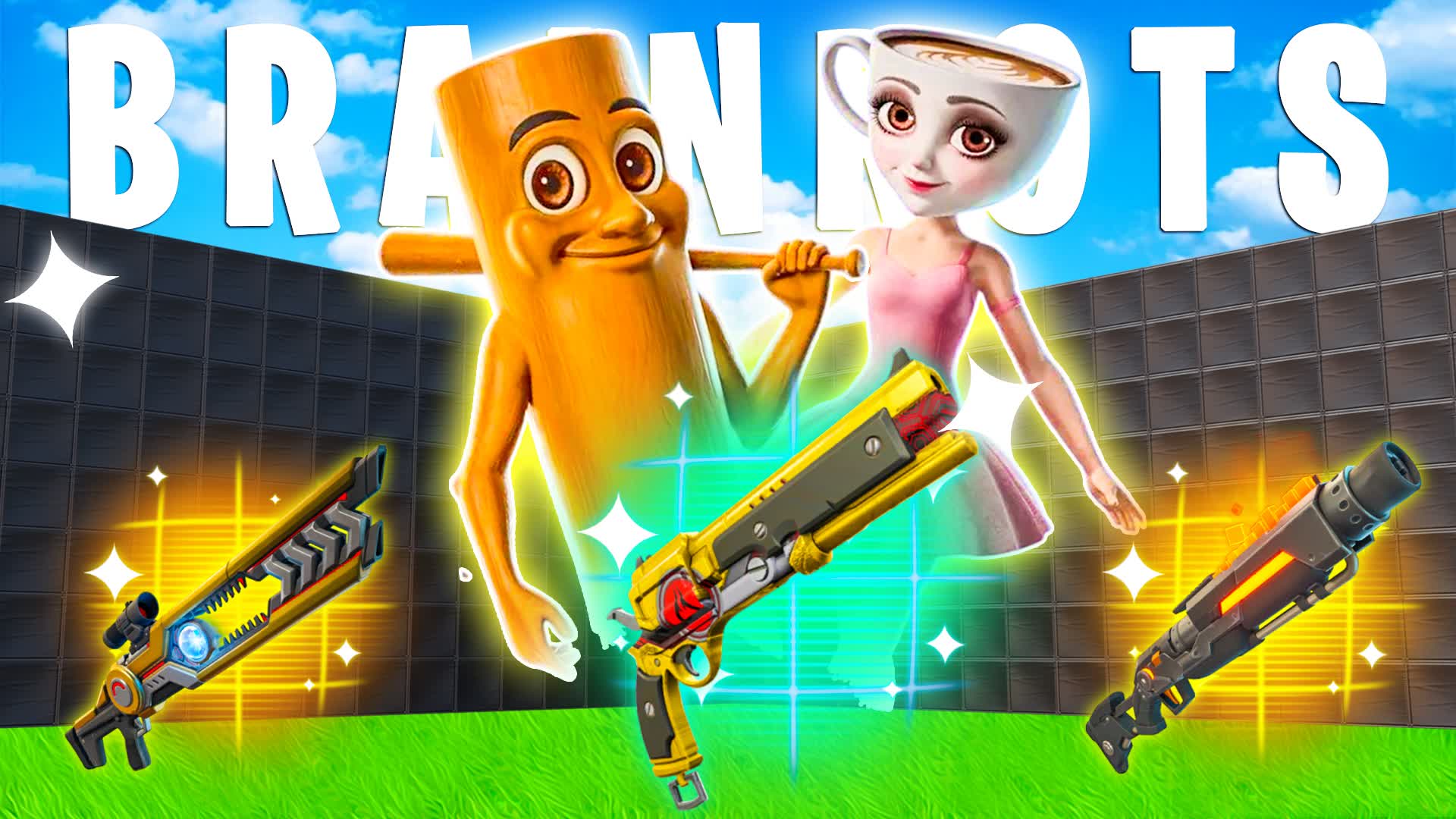 BRAINROT 1v1🧠 ALL WEAPONS -CARS