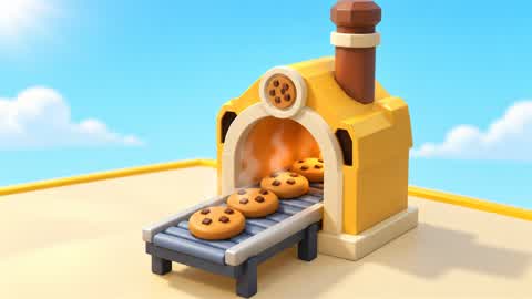 Hacer galletas pulsador