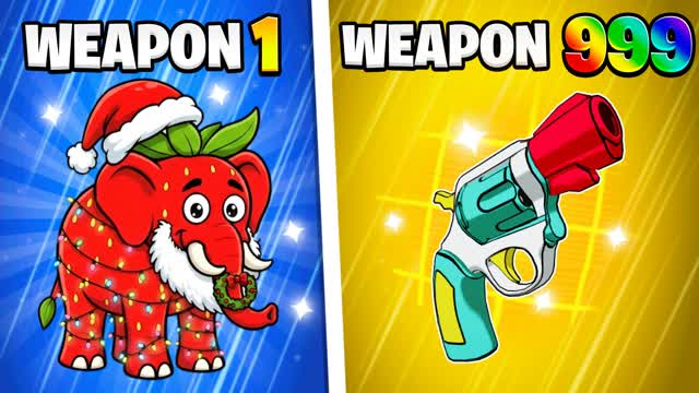 ❄️WINTER GUN GAME🔫ONE SHOT 🎯HERO!