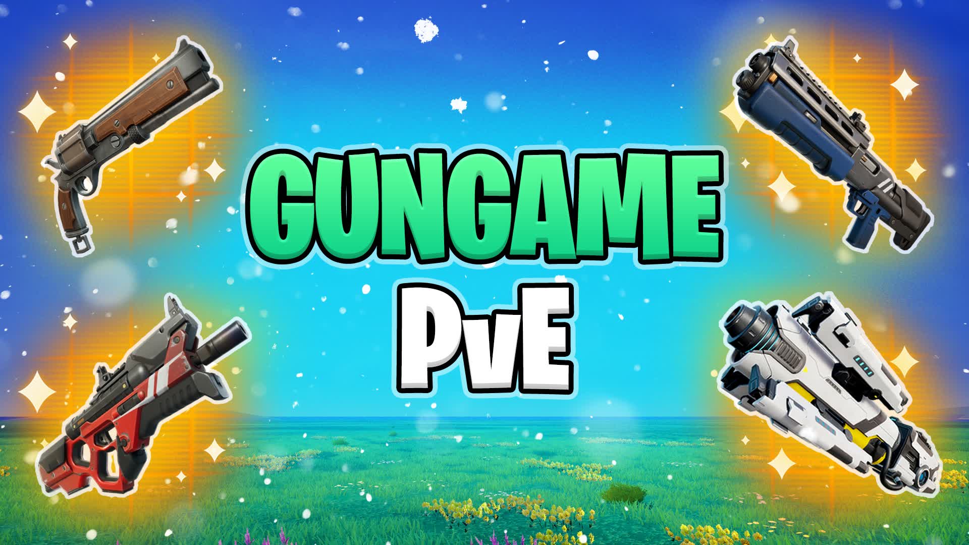 GunGame 🔫 Zone PvE Bot Battle