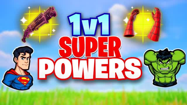 🦸🏿SUPERPOWER 1V1 - 🔫ALL WEAPONS