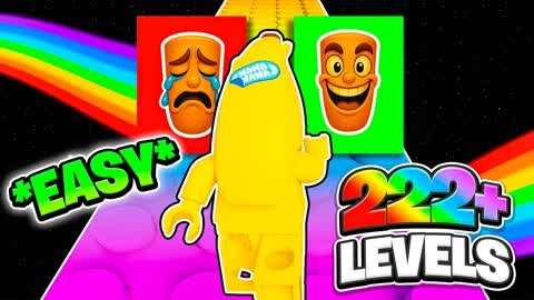 🌈EASY OBBY PARKOUR - BRICK 222+🌈