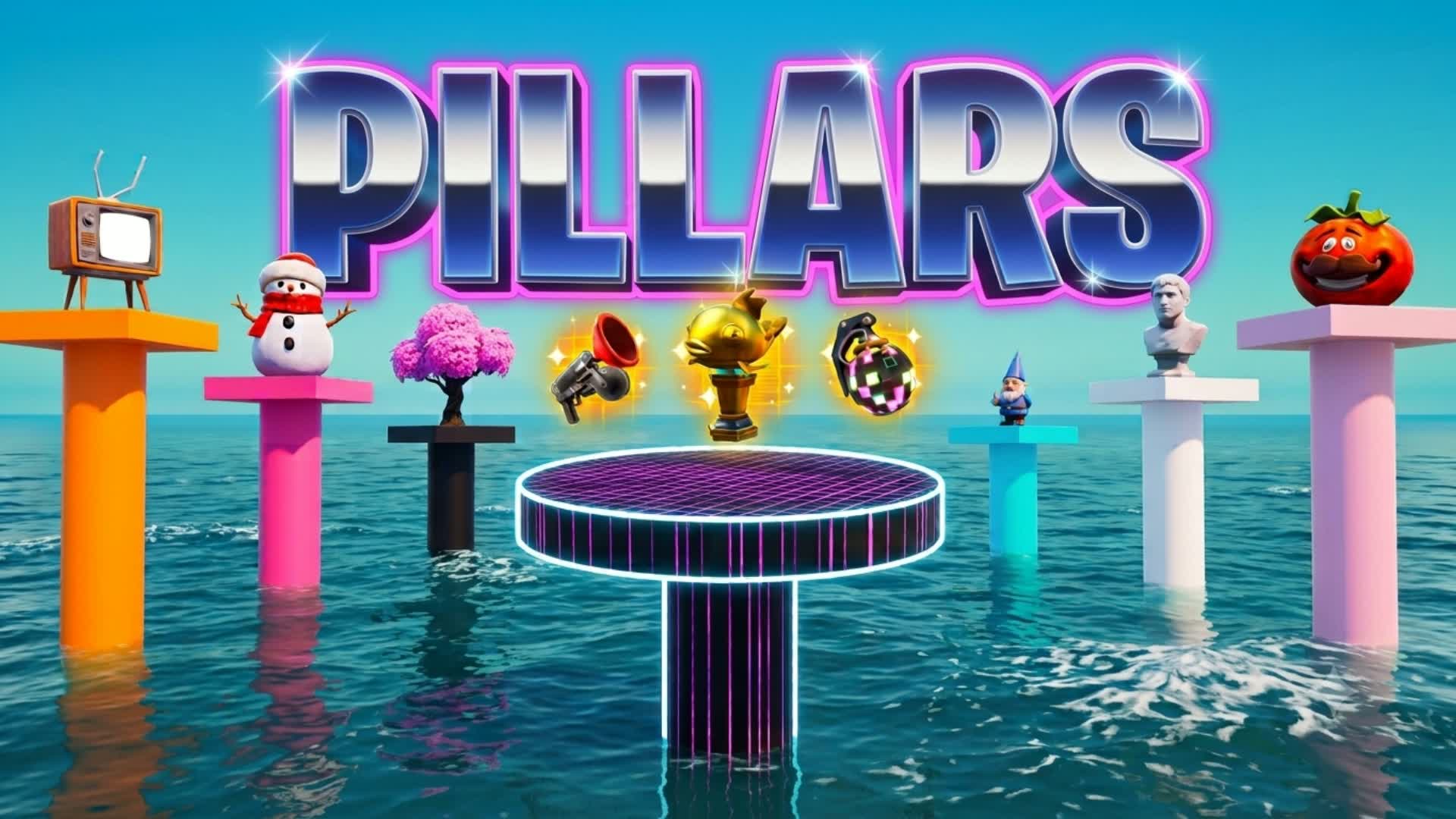 SUMMER BEACH PILLARS