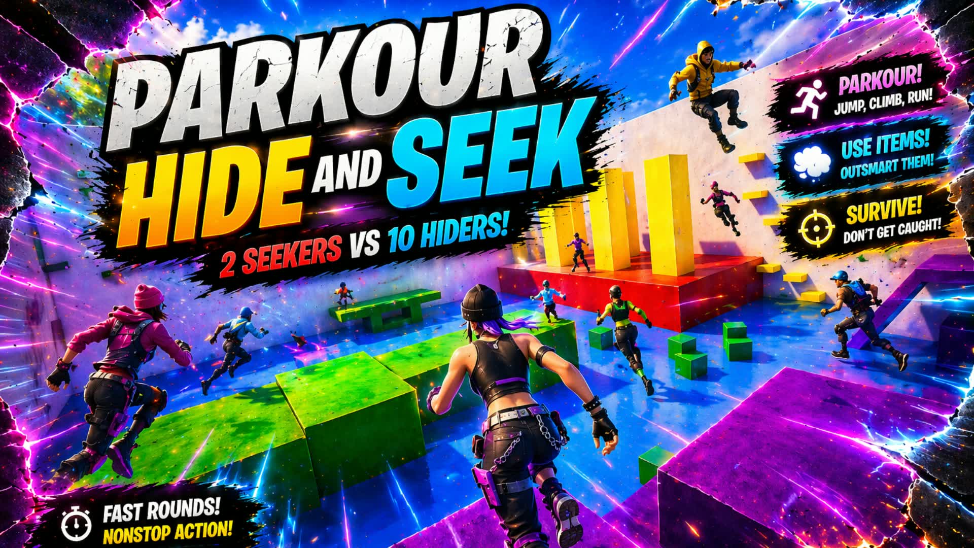 パルクールの隠れんぼ[ベータ]