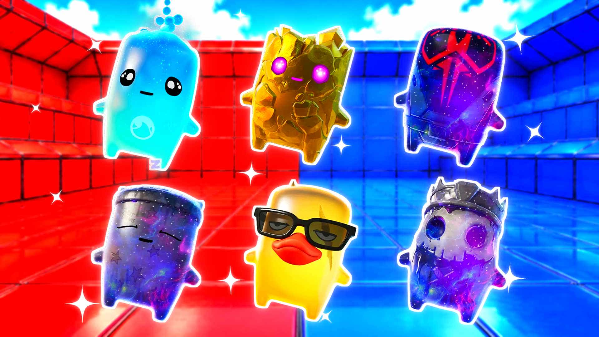 RED VS BLUE REFLEX BURST 🔴🔵