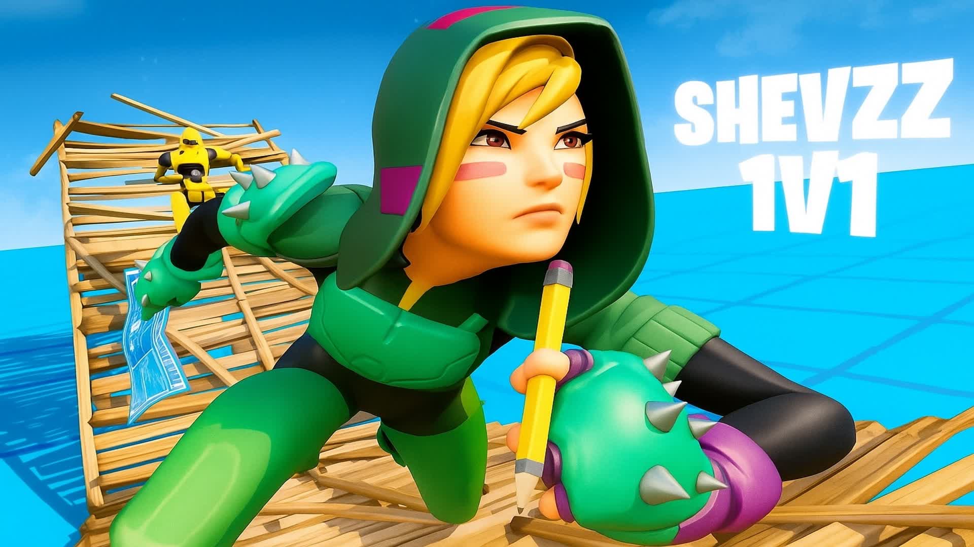 Sheyzz 1v1 BUILD FIGHT (200 PUMPS)