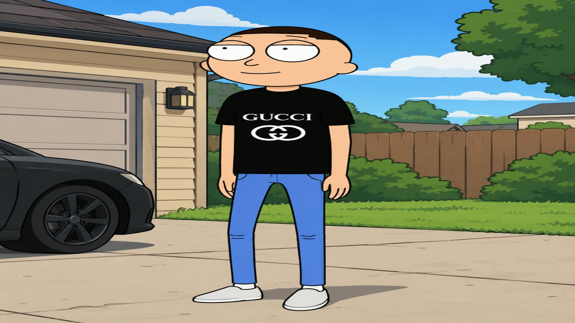 STARE AT GUCCI MORTY