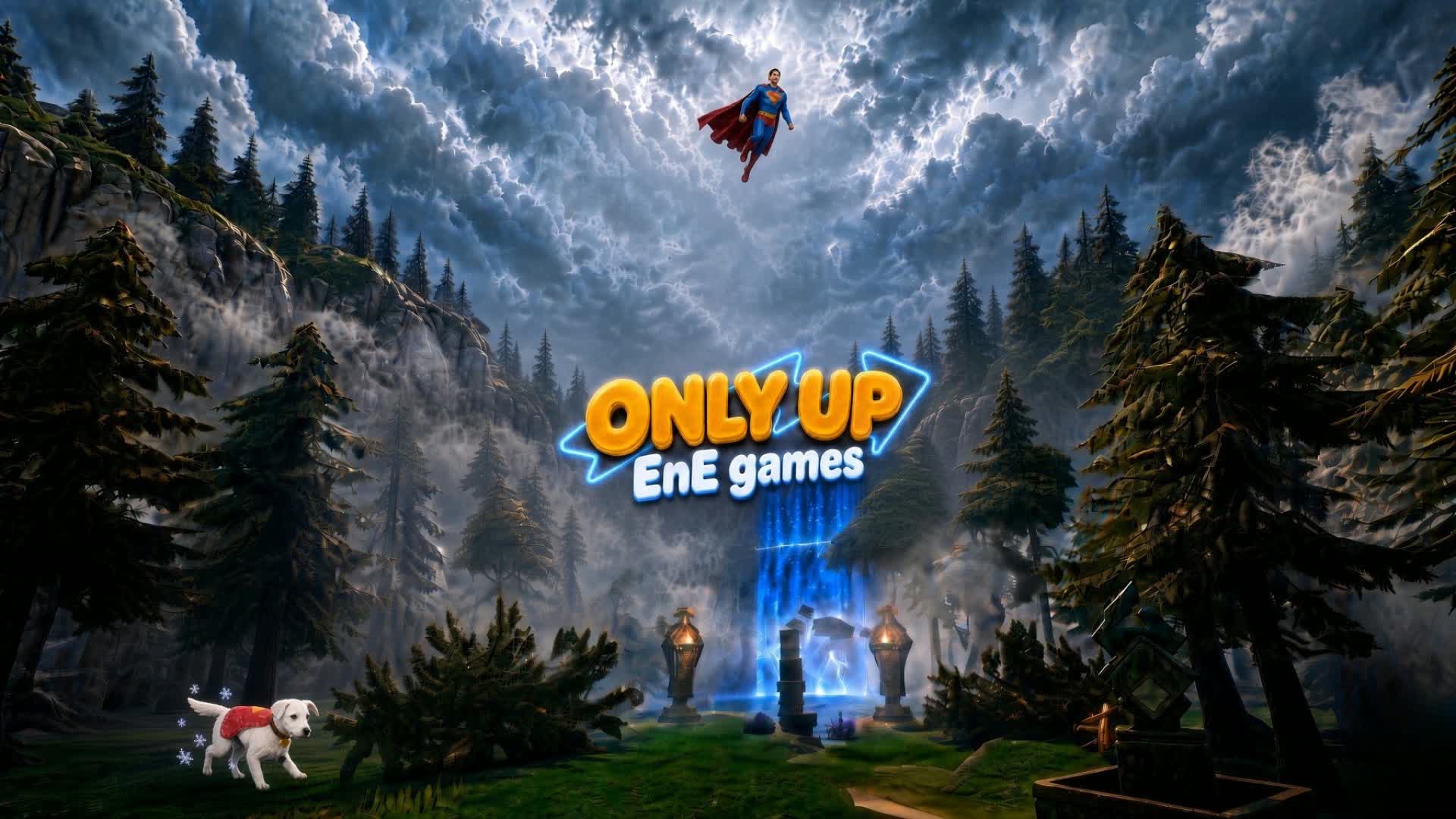 ⬆️OnlyUp✈️Crash Landed🌳 — Fortnite island 5263-2235-9958 by MrEnE.