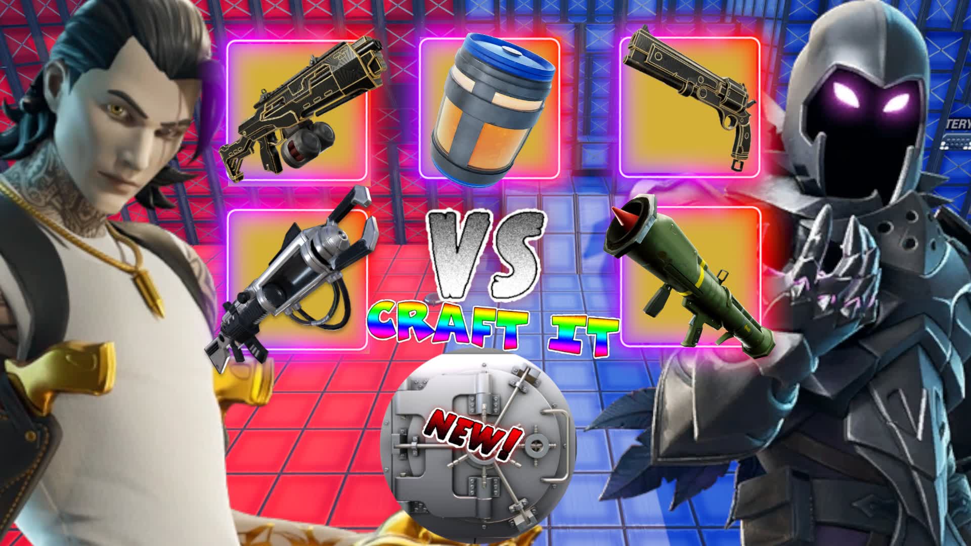 CRAFT IT RED VS BLUE 🔴🔵