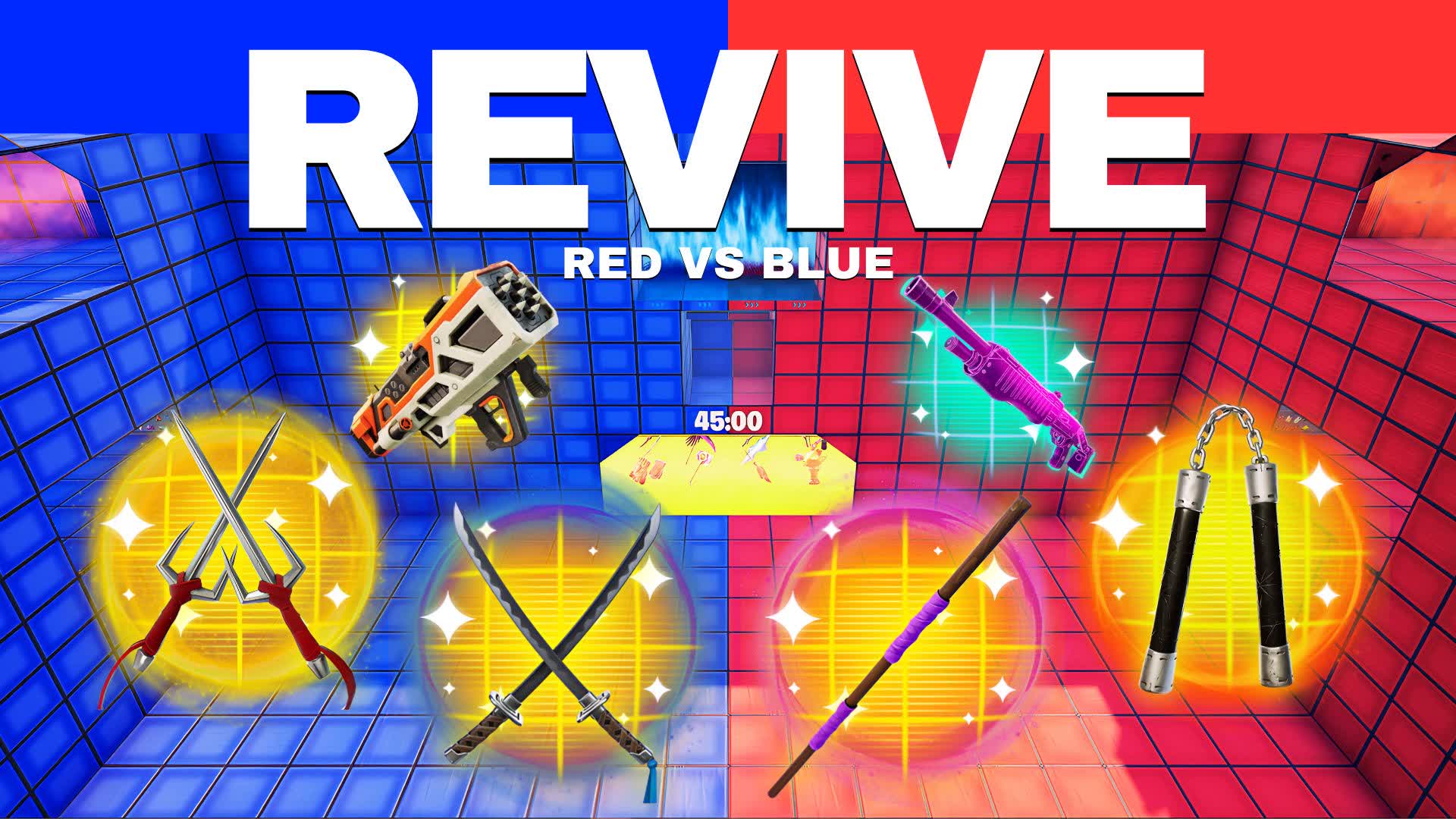 REVIVE RED VS BLUE ๐ด๐ต