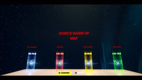 DXIRE'S WARM UP MAP⛏️