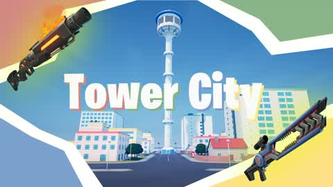 🗼TOWER CITY DRIVE FFA 🏙️ ALL WEAPONS💥