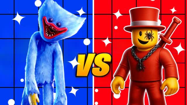 WUGGY VS SAMMY RED VS BLUE 🔴🔵