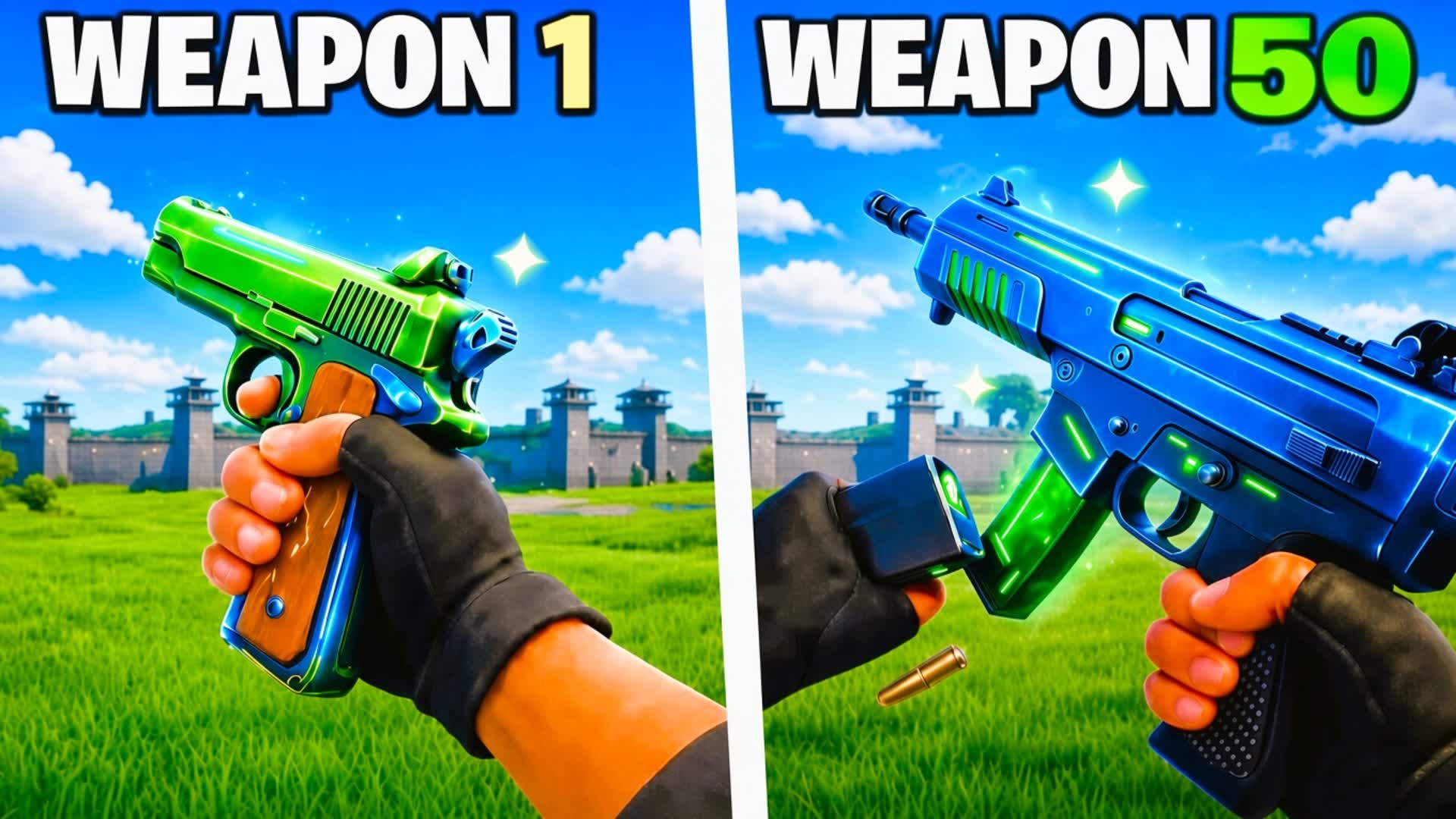 PRISON GUN GAME - FIRST PERSON