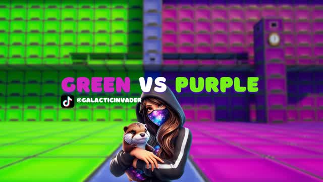 🎇Galactic Clash (Green Vs Purple) 🎇
