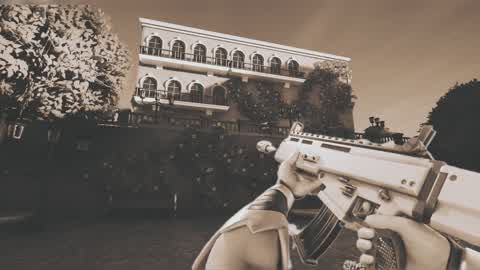 Sunset day first person