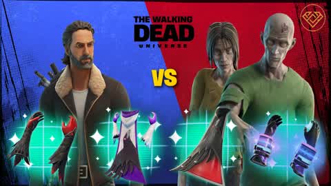 THE WALKERS RED VS BLUE 🔴🔵