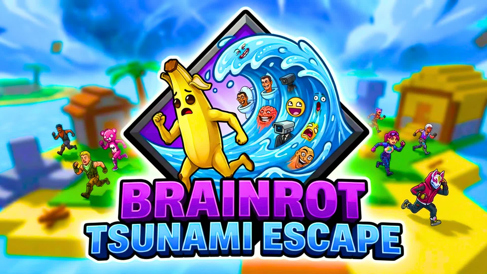 🌊 BRAINROT TSUNAMI ESCAPE & RESCUE ☢️
