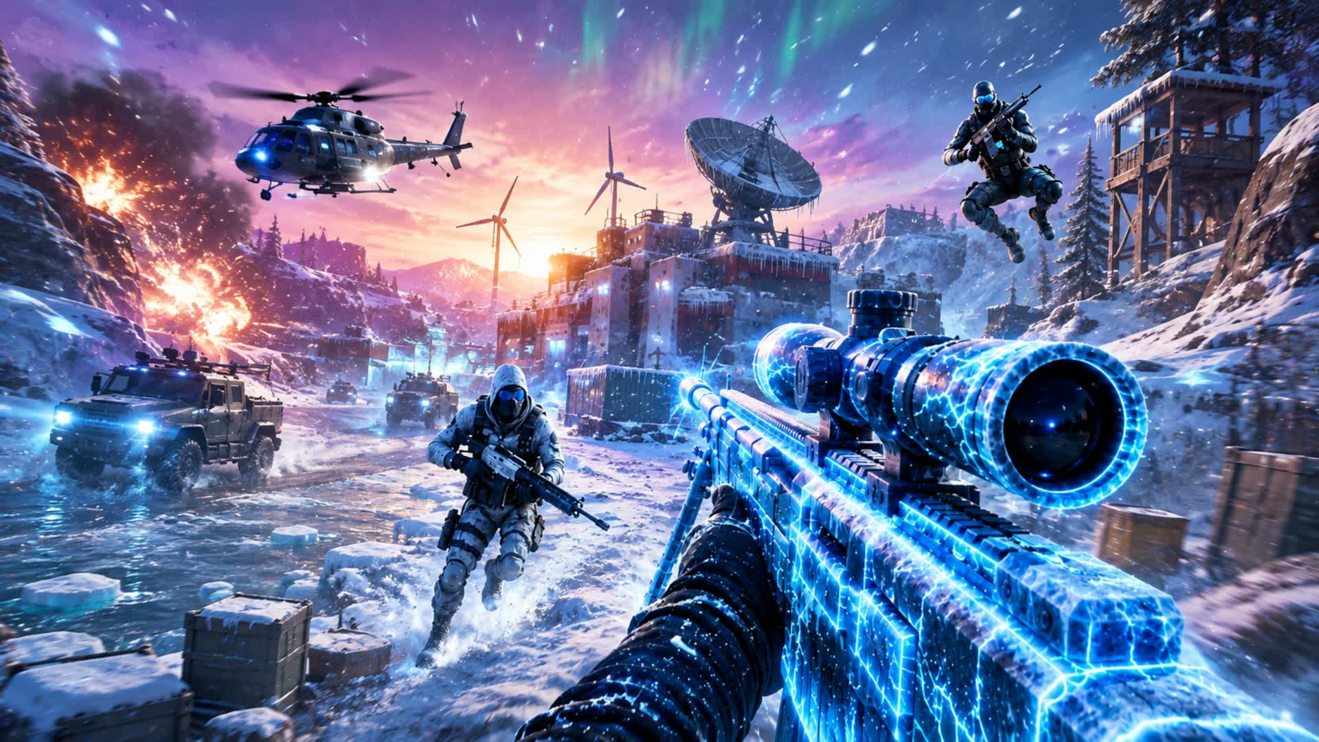 🎯SNOW❄️ ONE SHOT♾️  PRO GUN GAME🔫