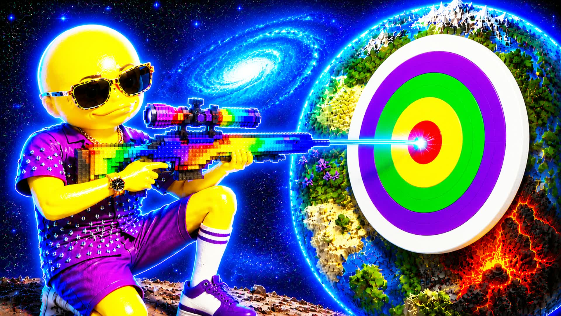 🎯 🦆QUACK TRICKSHOT PARKOUR HAPPY😁
