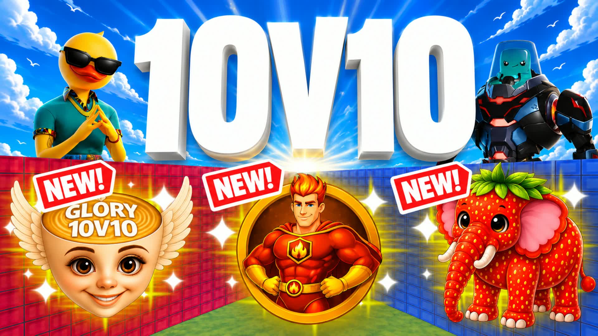 Glory 10V10 - ALL GUNS & RIDES