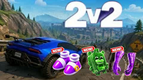 THEY CARS 2V2 MAP DRIVING 💯