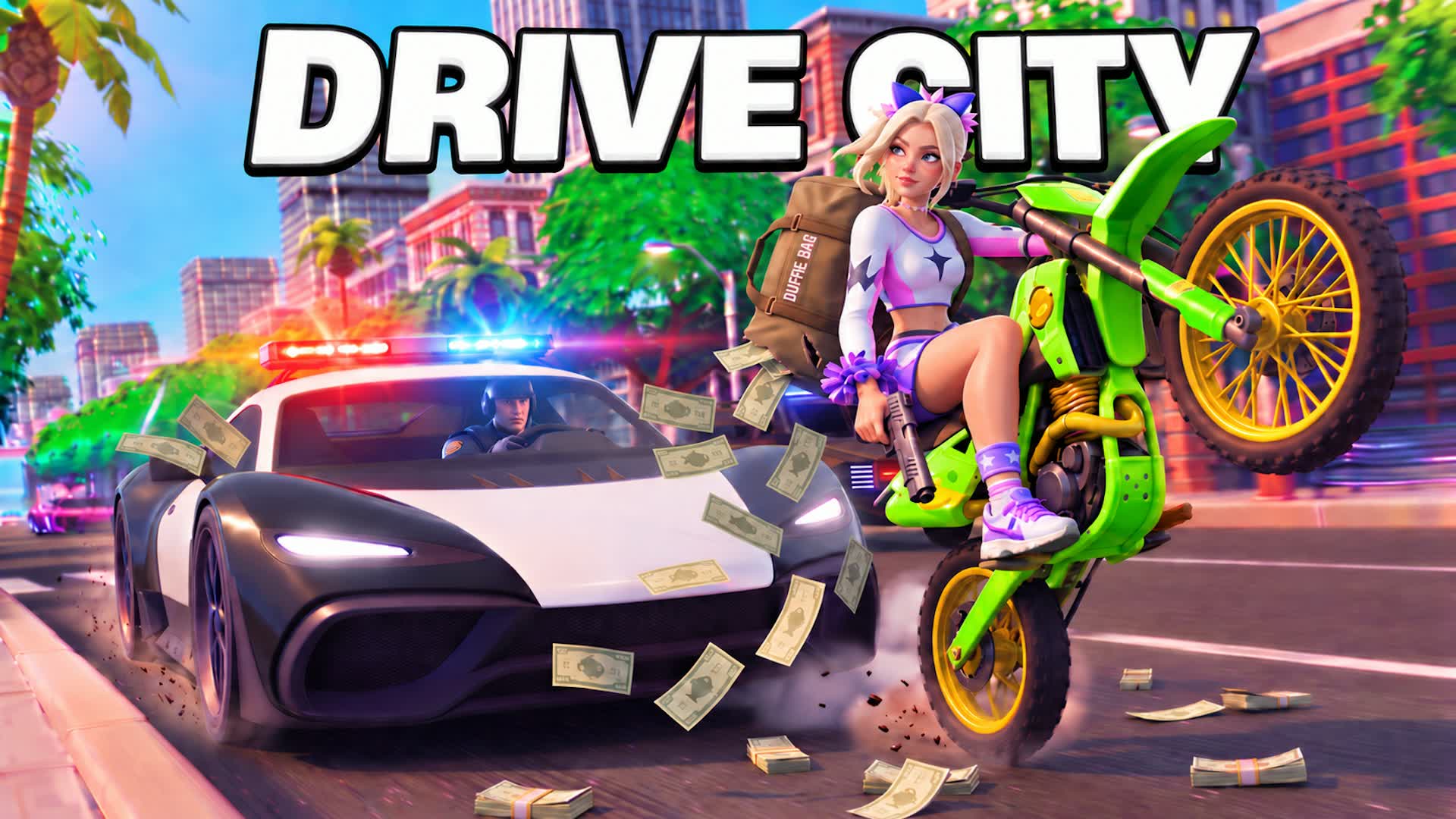 🚔ドライブシティ💥