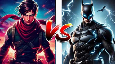 🔴EREN's VS BATMAN's🔵