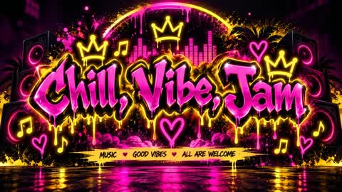 CHILL, VIBE, JAM