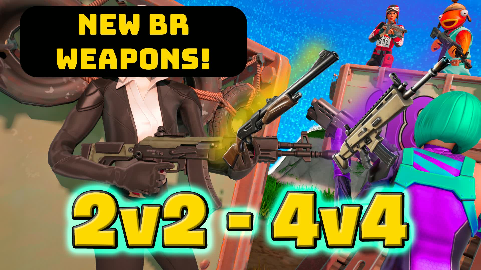 H8によるゼロビルド2v2-4v4