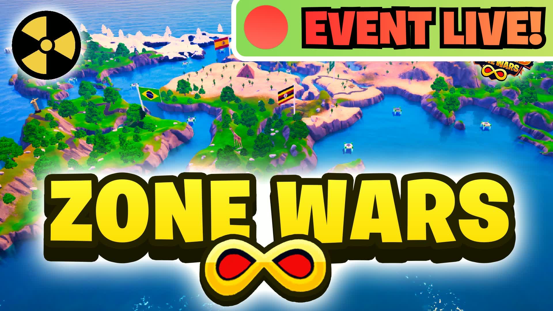 WORLD ZONE WARS 🌎SOLO RANKED ENDGAME