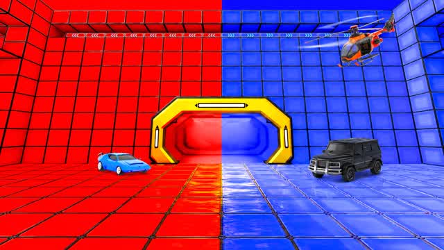 MEGA RED VS BLUE