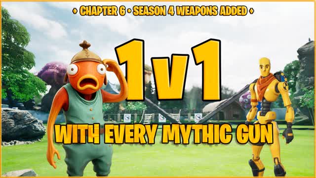 1v1 with every mythic gun