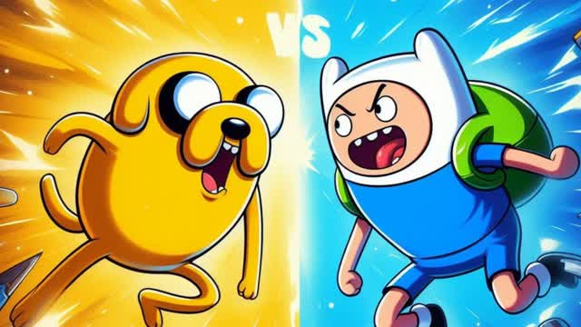 JAKE VS FINN