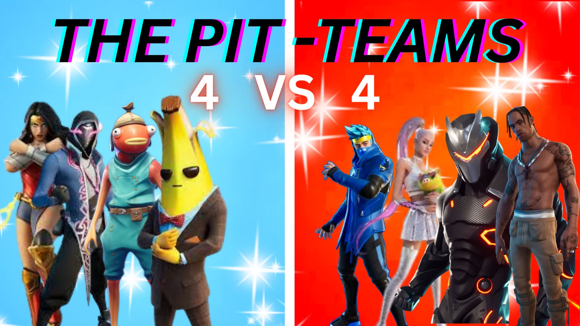 THE PIT TEAMS (Free For All) 439981750119 by f4n Fortnite Creative Map Code Fortnite.GG