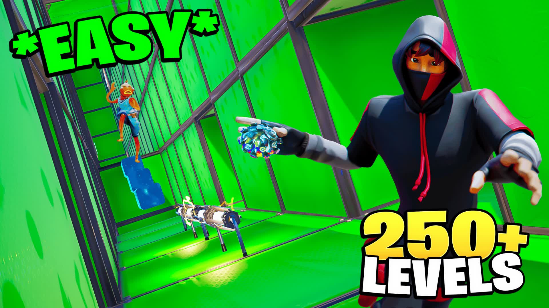 VERY EASY DEFAULT PARKOUR 250+🏃