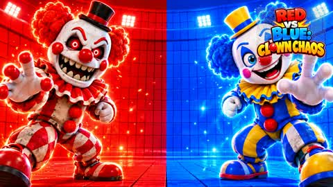 🤡 RED vs BLUE: CLOWN CHAOS
