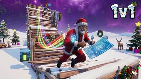 1v1 CHRISTMAS BUILD FIGHT TRAIL INFINITY
