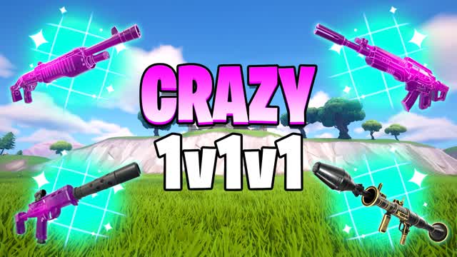 CRAZY 1V1V1 🌀 RELOAD 1V1 FFA