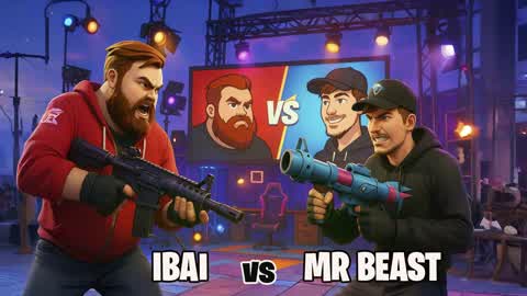 MRBEAST vs IBAI LLANOS - ME BEAST FIGHT