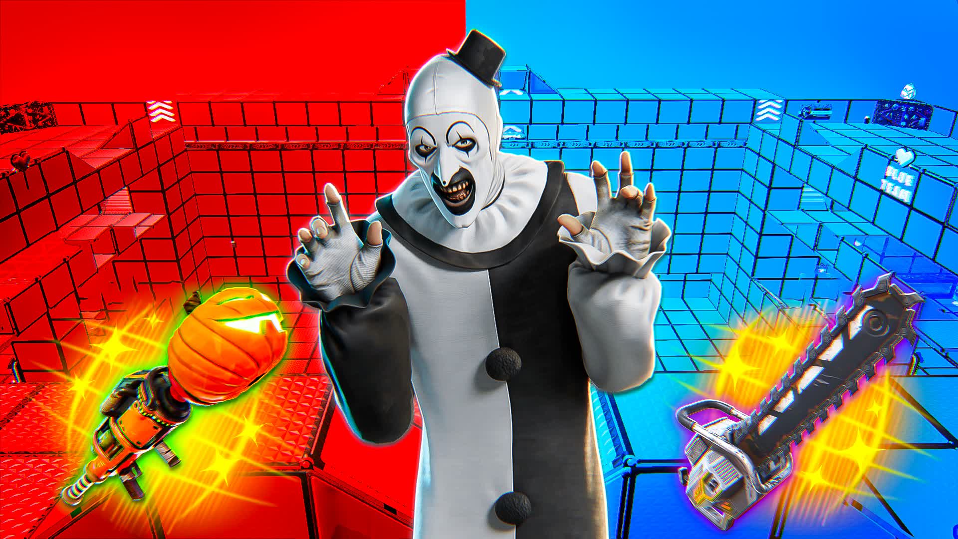 TERRIFIER 🤡 RED VS BLUE🔵🔴